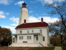Sandy Hook Lighthouse, New Jersey, East Coast, Eastern Seaboard, Atlantic Ocean, TLHD02_246