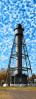 Tinicum Rear Range Lighthouse, Paulsboro, Billingsport, East Coast, Atlantic Ocean, Eastern Seaboard, Panorama, TLHD03_002B