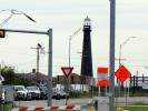 Bolivar Point Lighthouse, Port Bolivar, Galveston Bay, Texas, Gulf Coast, TLHD03_129