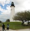 Port Isabel Lighthouse, Point (Port) Isabel, Texas, Gulf Coast, TLHD03_156