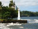 Coconut Point Lighthouse, Minor light of Hawaii, Hilo, Hawaii, Pacific Ocean 