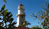 Diamond Head Lighthouse, Oahu, Hawaii, Pacific Ocean, TLHD03_200