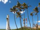 Barbers Point Lighthouse, Oahu, Hawaii, Pacific Ocean, TLHD03_214
