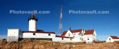 Eastern Point Lighthouse, Gloucester, Massachusetts, Atlantic Ocean, East Coast, Eastern Seaboard, Panorama, Harbor, TLHD03_268