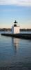 Derby Wharf Lighthouse, Salem Harbor, Massachusetts, Atlantic Ocean, East Coast, Eastern Seaboard, Panorama