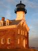 Morgan Point Lighthouse, Mystic Harbor, Connecticut, Atlantic Ocean, East Coast, Eastern Seaboard, Harbor, TLHD04_046