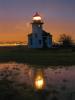 Point Robinson Lighthouse, Maury Island, Vashon Island, Puget Sound, Washington State, Pacific, West Coast, TLHD04_183