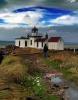 West Point Lighthouse, Puget Sound, near Seattle, Washington State, West Coast, Pacific, TLHD04_214