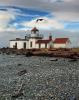West Point Lighthouse, Puget Sound, near Seattle, Washington State, West Coast, Pacific, TLHD04_216