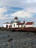 West Point Lighthouse, Puget Sound, near Seattle, Washington State, West Coast, Pacific, TLHD04_219
