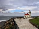 Alki Point Lighthouse, Seattle, Puget Sound, Washington State, West Coast, TLHD04_229