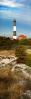 Fire Island Lighthouse, Robert Moses State Park, Long Island, New York State, Atlantic Ocean, East Coast, Eastern Seaboard, Panorama, TLHD04_284