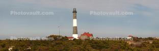 Fire Island Lighthouse, Robert Moses State Park, Long Island, New York State, Atlantic Ocean, East Coast, Eastern Seaboard, Panorama