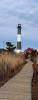 Fire Island Lighthouse, Robert Moses State Park, Long Island, New York State, Atlantic Ocean, East Coast, Eastern Seaboard, Panorama, TLHD04_286