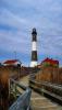 Fire Island Lighthouse, Robert Moses State Park, Long Island, New York State, Atlantic Ocean, East Coast, Eastern Seaboard