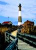 Fire Island Lighthouse, Robert Moses State Park, Long Island, New York State, Atlantic Ocean, East Coast, Eastern Seaboard