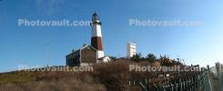 Montauk Point Lighthouse, Suffolk County, Long Island, New York State, Atlantic Ocean, East Coast, Eastern Seaboard, TLHD04_299