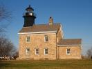 Old Field Point Lighthouse, 1868, Long Island, New York State, East Coast, Atlantic Ocean, Eastern Seaboard, TLHD05_032