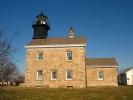 Old Field Point Lighthouse, 1868, Long Island, New York State, East Coast, Atlantic Ocean, Eastern Seaboard, TLHD05_033