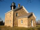 Old Field Point Lighthouse, 1868, Long Island, New York State, East Coast, Atlantic Ocean, Eastern Seaboard, TLHD05_036