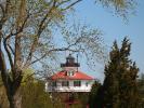 Drum Point Lighthouse, 1883-1962, Solomons, Patuxent River, Maryland, Atlantic Ocean, Eastern Seaboard, East Coast, Screw-Pile-Lighthouse, TLHD05_108