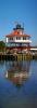Drum Point Lighthouse, 1883-1962, Solomons, Patuxent River, Maryland, Atlantic Ocean, Eastern Seaboard, East Coast, Panorama, Screw-Pile-Lighthouse, TLHD05_111