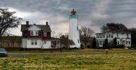 Old Point Comfort Lighthouse, Hampton Roads, Virginia, East Coast, Atlantic Ocean, Eastern Seaboard, Fort Monroe, TLHD05_147