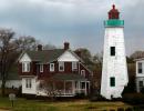 Old Point Comfort Lighthouse, Hampton Roads, Virginia, East Coast, Atlantic Ocean, Eastern Seaboard, Fort Monroe, TLHD05_148