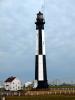 New Cape Henry Lighthouse, Chesapeake Bay, Virginia, Atlantic Ocean, Eastern Seaboard, East Coast, Fort Story, TLHD05_183