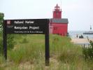 Holland Harbor Lighthouse, Michigan, Lake Michigan, Great Lakes, TLHD05_279