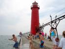 Grand Haven Lighthouse, Lake Michigan, Great Lakes, TLHD05_299