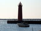Muskegon South Lighthouse, Lake Michigan, Great Lakes, TLHD06_012