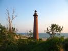 Little Sable Point Lighthouse, Michigan, Lake Michigan, Great Lakes, TLHD06_019