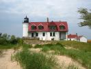 Point Betsie Lighthouse, Sleeping Bear Dunes National Lakeshore, Lake Michigan, Great Lakes, Michigan west coast, TLHD06_040