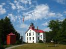 Grand Traverse Bay, Grand Traverse Lighthouse, Leelanau State Park, Lake Michigan, Great Lakes, TLHD06_054