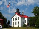 Grand Traverse Lighthouse, Leelanau State Park, Lake Michigan, Great Lakes, Grand Traverse Bay, TLHD06_057