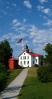 Grand Traverse Lighthouse, Leelanau State Park, Lake Michigan, Great Lakes, Grand Traverse Bay, TLHD06_061