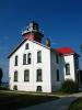 Grand Traverse Lighthouse, Leelanau State Park, Lake Michigan, Great Lakes, Grand Traverse Bay, TLHD06_063