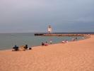 Charlevoix South Pier Lighthouse, Pine River, Lake Michigan, Great Lakes