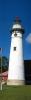 Seul Choix Pointe Lighthouse, Lake Michigan, Great Lakes, Panorama, TLHD06_093