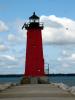 Manistique East Breakwater Lighthouse, Lake Michigan, Great Lakes, TLHD06_123