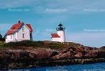 Curtis Island Lighthouse, Camden, Maine, East Coast, Eastern Seaboard, Atlantic Ocean