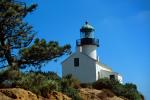 Old Point Loma Lighthouse, Point Loma, San Diego, California, West Coast, Pacific Ocean, TLHV01P14_11