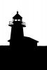 Santa Cruz Lighthouse, California, West Coast, Pacific Ocean, logo