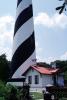 Saint Augustine Light Station, 1874, Florida, East Coast, Eastern Seaboard, Atlantic Ocean, TLHV02P07_07