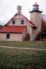 Eagle Bluff Lighthouse, Peninsula State Park, Door County, Green Bay Peninsula, Wisconsin, Lake Michigan, Great Lake, TLHV02P10_16