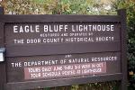 Eagle Bluff Lighthouse, Peninsula State Park, Door County, Green Bay Peninsula, Wisconsin, Lake Michigan, Great Lake, TLHV02P10_17