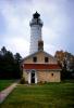 Cana Island Lighthouse, Door County, Greenbay Peninsula, Wisconsin, Lake Michigan, Great Lakes, TLHV02P10_18