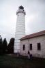 Cana Island Lighthouse, Door County, Greenbay Peninsula, Wisconsin, Lake Michigan, Great Lakes, TLHV02P10_19
