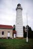 Cana Island Lighthouse, Door County, Greenbay Peninsula, Wisconsin, Lake Michigan, Great Lakes, TLHV02P11_10